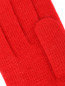 Перчатки мелкой вязки с контрастной вставкой Moschino Boutique  –  Деталь1