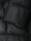 Стеганая куртка из кожи с меховой отделкой Moorer  –  Деталь1