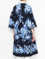 Легкое пальто с цветочным узором Marina Rinaldi  –  МодельВерхНиз1