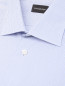 Рубашка из хлопка с узором Ermenegildo Zegna  –  Деталь