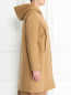 Пальто из шерсти с капюшоном Max&Co  –  Модель Верх-Низ2