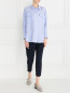 Блуза из шелка с накладными карманами Edition10  –  Модель Общий вид