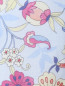 Платье-макси из хлопка и шелка с цветочным узором Liu Jo  –  Деталь1