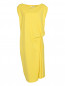 Трикотажное платье-миди из хлопка Jil Sander  –  Общий вид