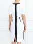 Платье из хлопка с контрастными вставками Jil Sander  –  Модель Верх-Низ1