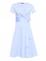 Платье-миди из хлопка с короткими рукавами Windsor  –  Общий вид