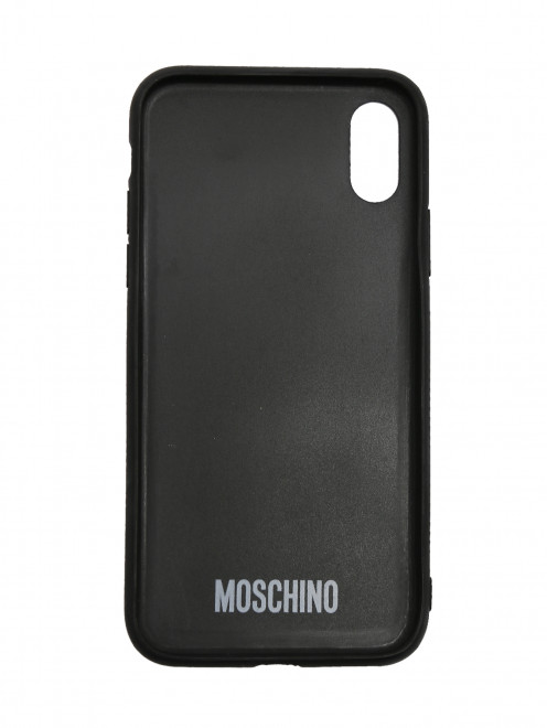 Чехол для IPhone 7 с узором Moschino - Обтравка1