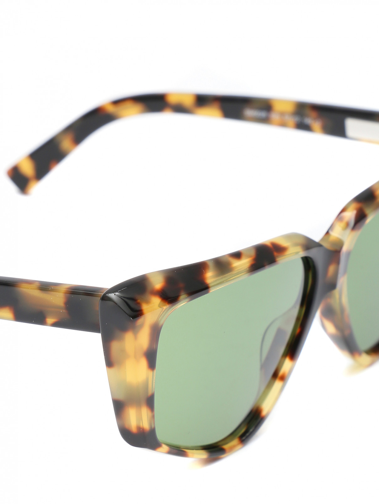 Очки солнцезащитные в пластиковой оправе с узором Max Mara  –  Деталь1  – Цвет:  Узор