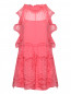 Платье свободного кроя из хлопка и шелка Alberta Ferretti  –  Общий вид