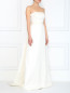 Свадебное платье-макси со съемным шлейфом Max Mara  –  Модель Верх-Низ