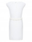 Платье-футляр из хлопка с коротким рукавом Moschino Cheap&Chic  –  Общий вид