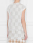 Топ из шерсти, с узором клетка Jil Sander  –  МодельВерхНиз1
