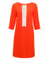 Платье из шелка с контрастной вставкой Moschino  –  Общий вид