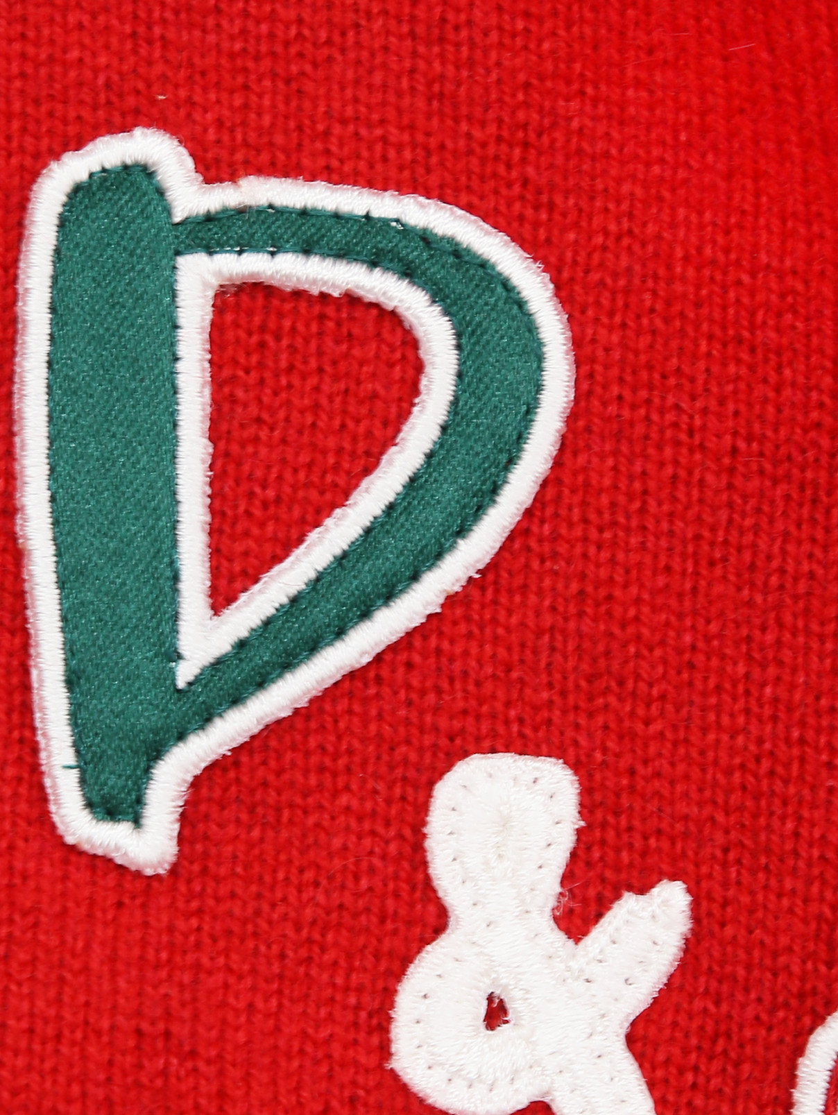 Кардиган из кашемира с логотипом Dolce & Gabbana  –  Деталь  – Цвет:  Красный