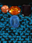 Свитшот из смешанного хлопка с кристаллами Moschino Boutique  –  Деталь