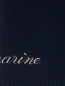 Шарф из шерсти и кашемира с вышитым логотипом Blumarine  –  Деталь