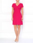 Шерстяное платье-футляр с V-образным вырезом Moschino Boutique  –  Модель Общий вид