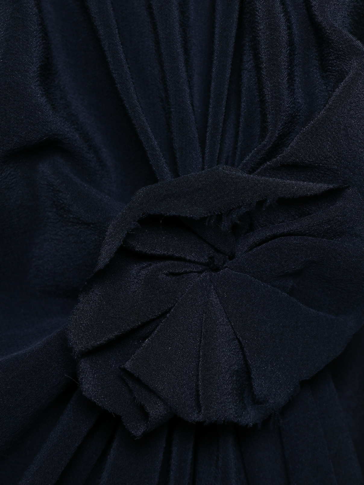 Юбка из шелка, на резинке, со сборками J.W. Anderson  –  Деталь1  – Цвет:  Синий