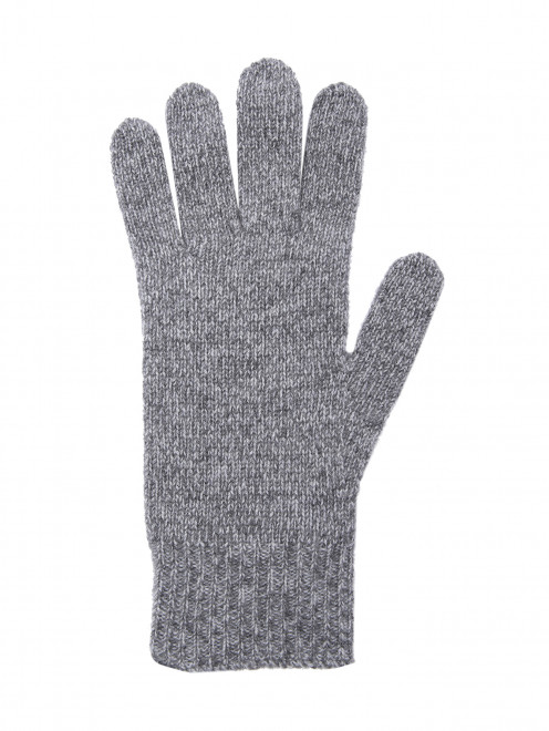 Однотонные перчатки из кашемира - Обтравка1