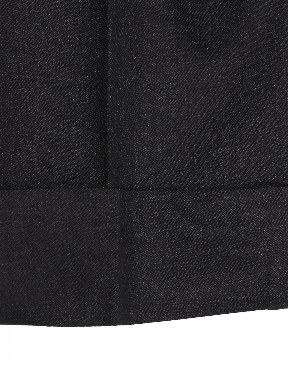 Брюки из шерсти с карманами Paul Smith  –  Деталь1  – Цвет:  Серый
