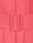 Платье-футляр из хлопка с поясом Jil Sander  –  Деталь1