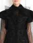 Жакет с коротким рукавом декорированный вышивкой Alberta Ferretti  –  Модель Общий вид1