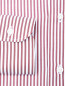 Рубашка из хлопка с узором полоска Barba Napoli  –  Деталь