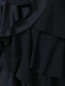 Топ из шелка ассиметричного кроя DKNY  –  Деталь