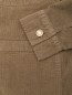 Вельветовая рубашка на пуговицах Max&Co  –  Деталь1