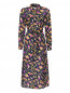 Платье из шелка, с геометричным узором Essentiel Antwerp  –  Общий вид