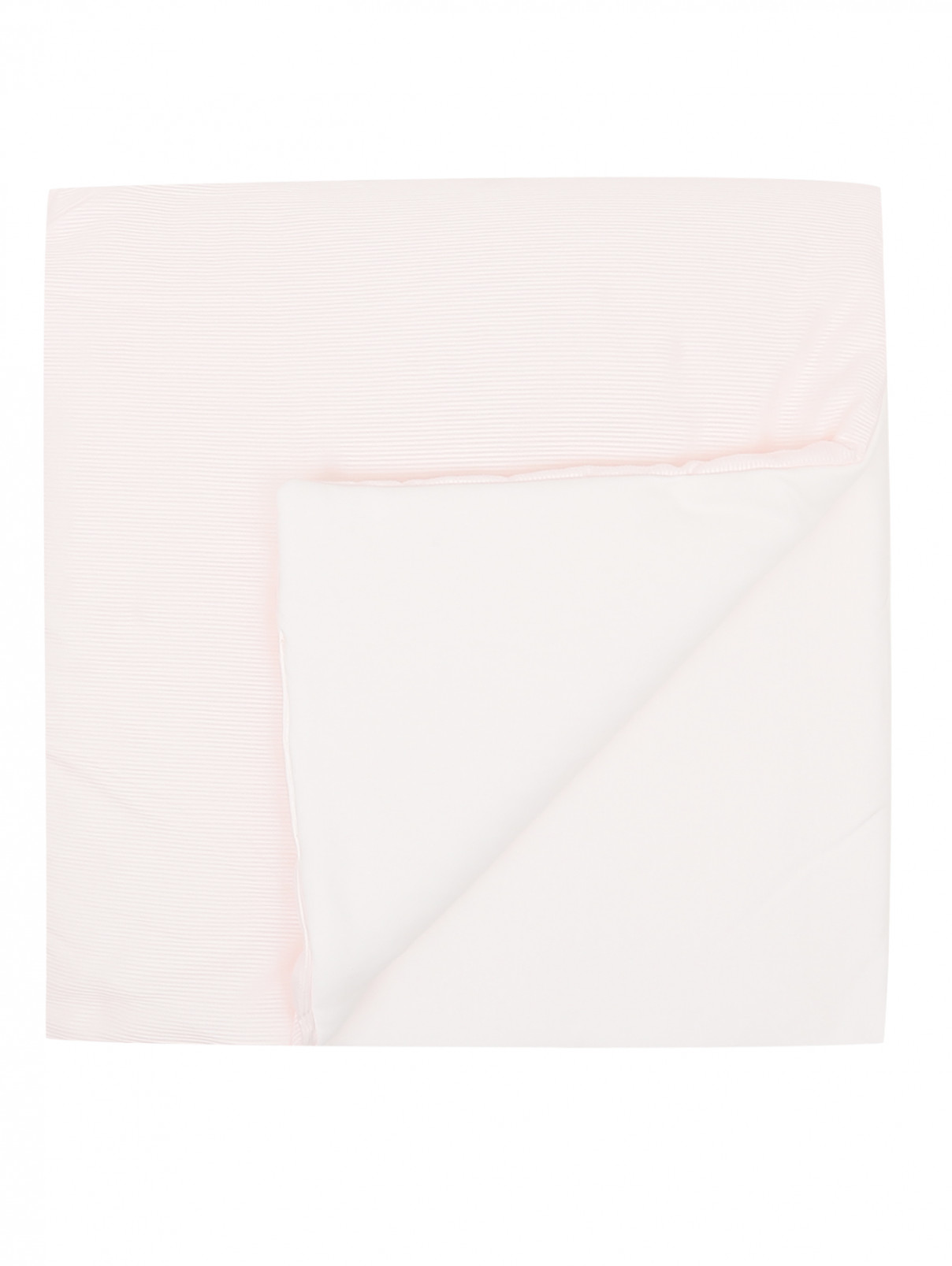Хлопковое одеяло в текстильной сумке Baby Dior  –  Общий вид  – Цвет:  Розовый