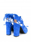 Туфли из замши на шнуровке Moschino Boutique  –  Обтравка2