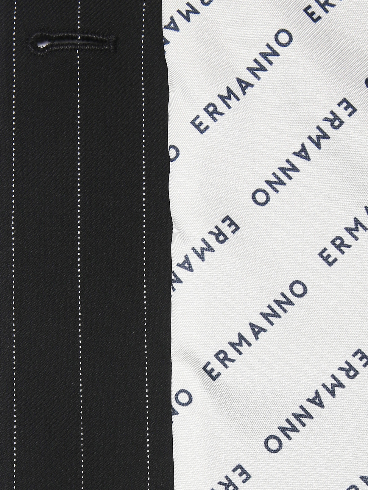 Жилет на пуговицах с карманами Ermanno Firenze  –  Деталь2  – Цвет:  Синий
