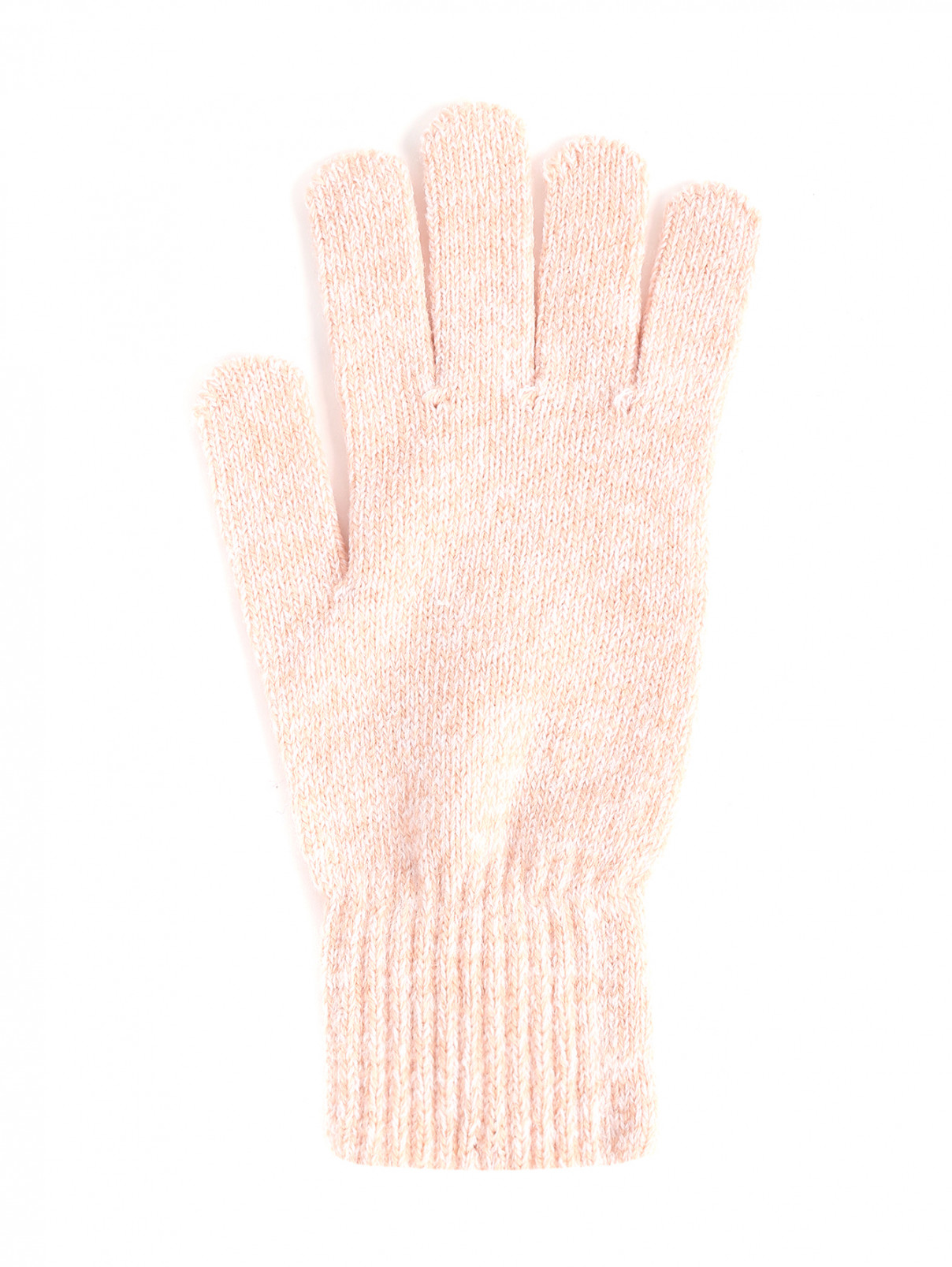 Перчатки из шерсти BOSCO  –  Обтравка1  – Цвет:  Оранжевый