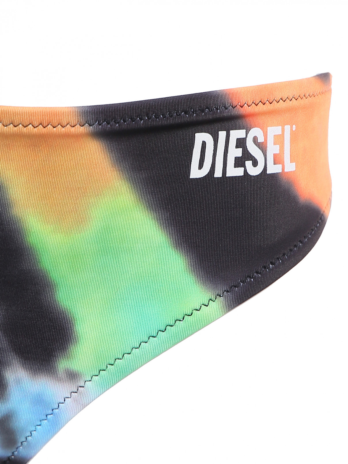 Раздельный купальник на лямках Diesel  –  Деталь1  – Цвет:  Узор