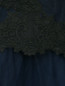 Платье-макси со шлейфом декорированное кружевом Carolina Herrera  –  Деталь1
