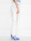 Джинсы прямого кроя с абстрактным принтом Calvin Klein  –  МодельВерхНиз2