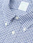 Рубашка из льна с узором Brooks Brothers  –  Деталь