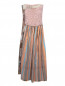 Платье на подкладе из комбинированного шелка с аппликацией из жемчуга Antonio Marras  –  Общий вид