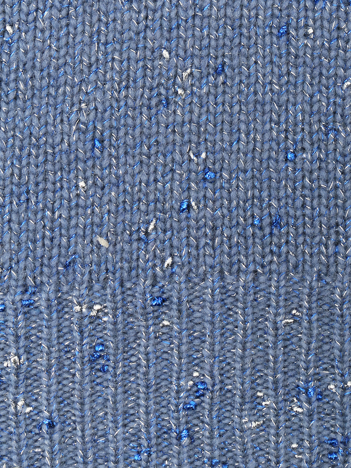 Джемпер с металлической нитью Il Gufo  –  Деталь  – Цвет:  Синий