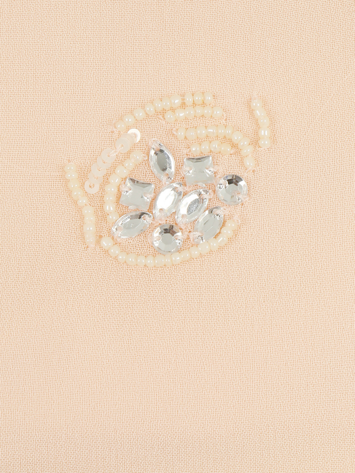 Блуза декорированная бисером и кристаллами I Pinco Pallino  –  Деталь  – Цвет:  Розовый