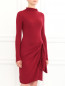 Трикотажное платье с драпировкой Emporio Armani  –  Модель Верх-Низ