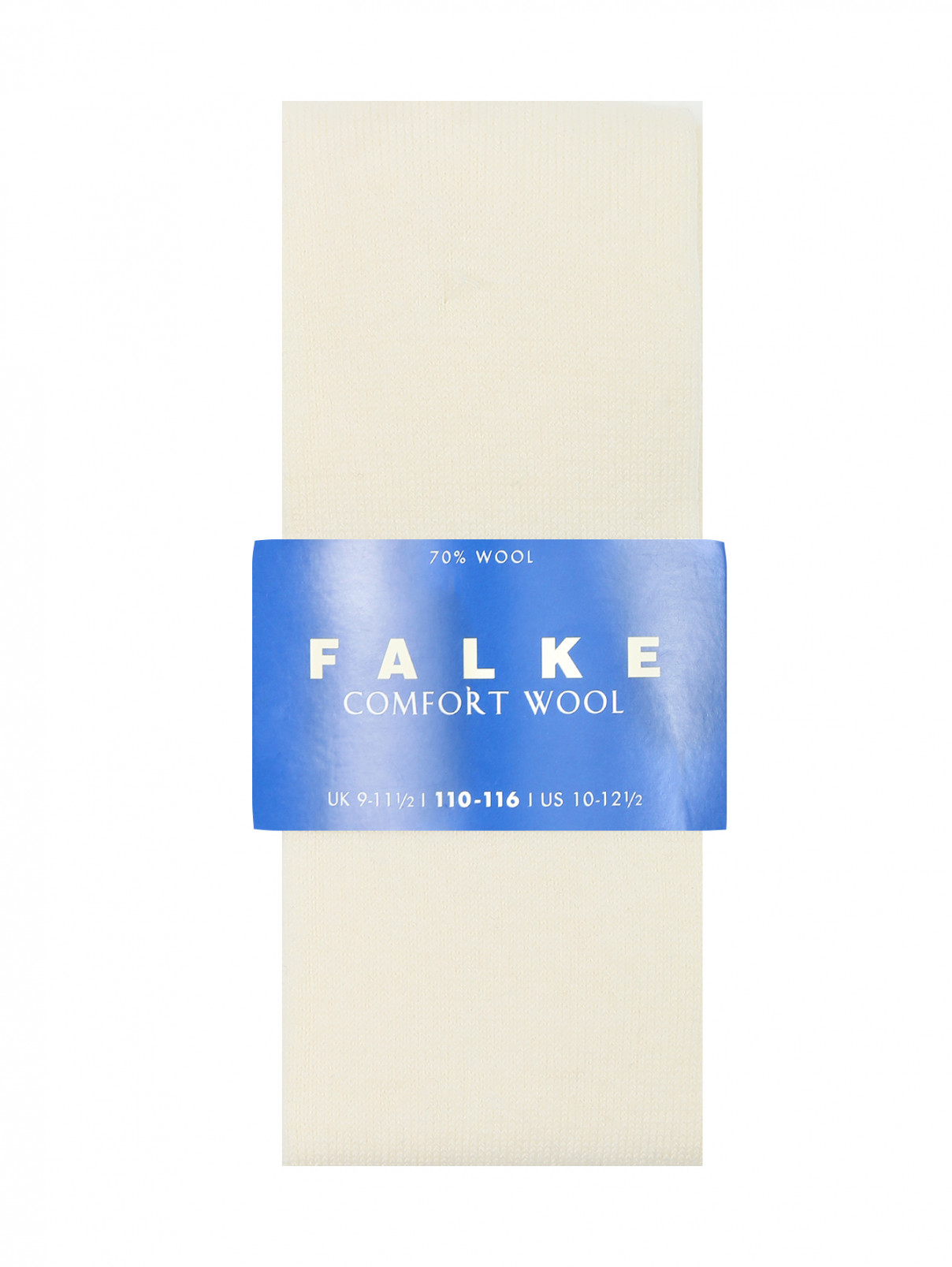 Теплые колготки из шерсти и хлопка Falke  –  Общий вид  – Цвет:  Белый