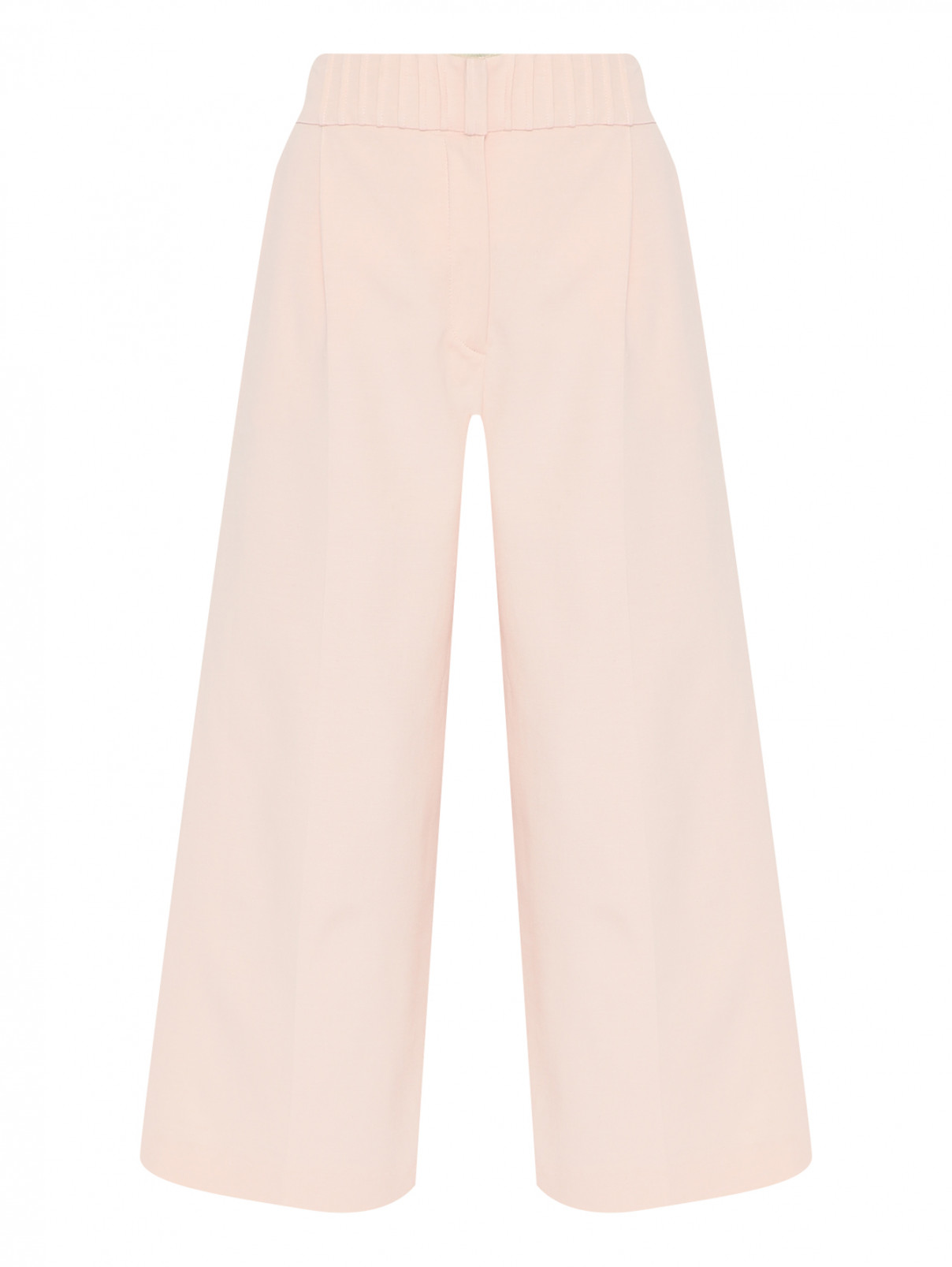 Кюлоты из хлопка с карманами Max&Co  –  Общий вид  – Цвет:  Розовый