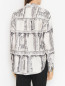 Рубашка свободного кроя из шелка Lorena Antoniazzi  –  МодельВерхНиз1