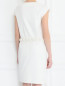 Платье из хлопка прямого кроя с декоративным поясом Moschino Cheap&Chic  –  Модель Верх-Низ1