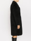 Комбинированное пальто с декоративными пуговицами Moschino Boutique  –  МодельВерхНиз2