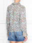 Блуза из хлопка с цветочным узором Isabel Marant  –  МодельВерхНиз1