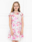 Платье ажурное с цветочным декором Aletta Couture  –  МодельВерхНиз