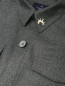 Рубашка из шерсти с накладными карманами Tombolini  –  Деталь